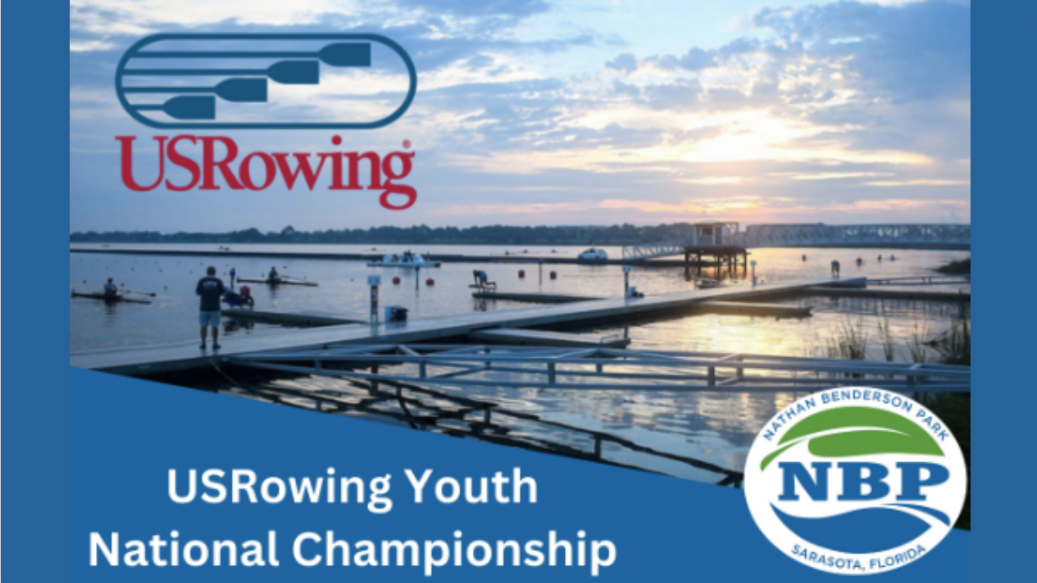 USRowing 2023 Youth National Championships University Town Center Sarasota
