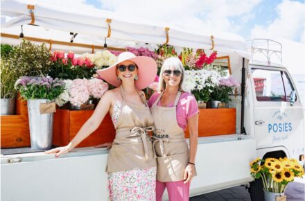 Sarasota Posies Flower Truck Grand Opening