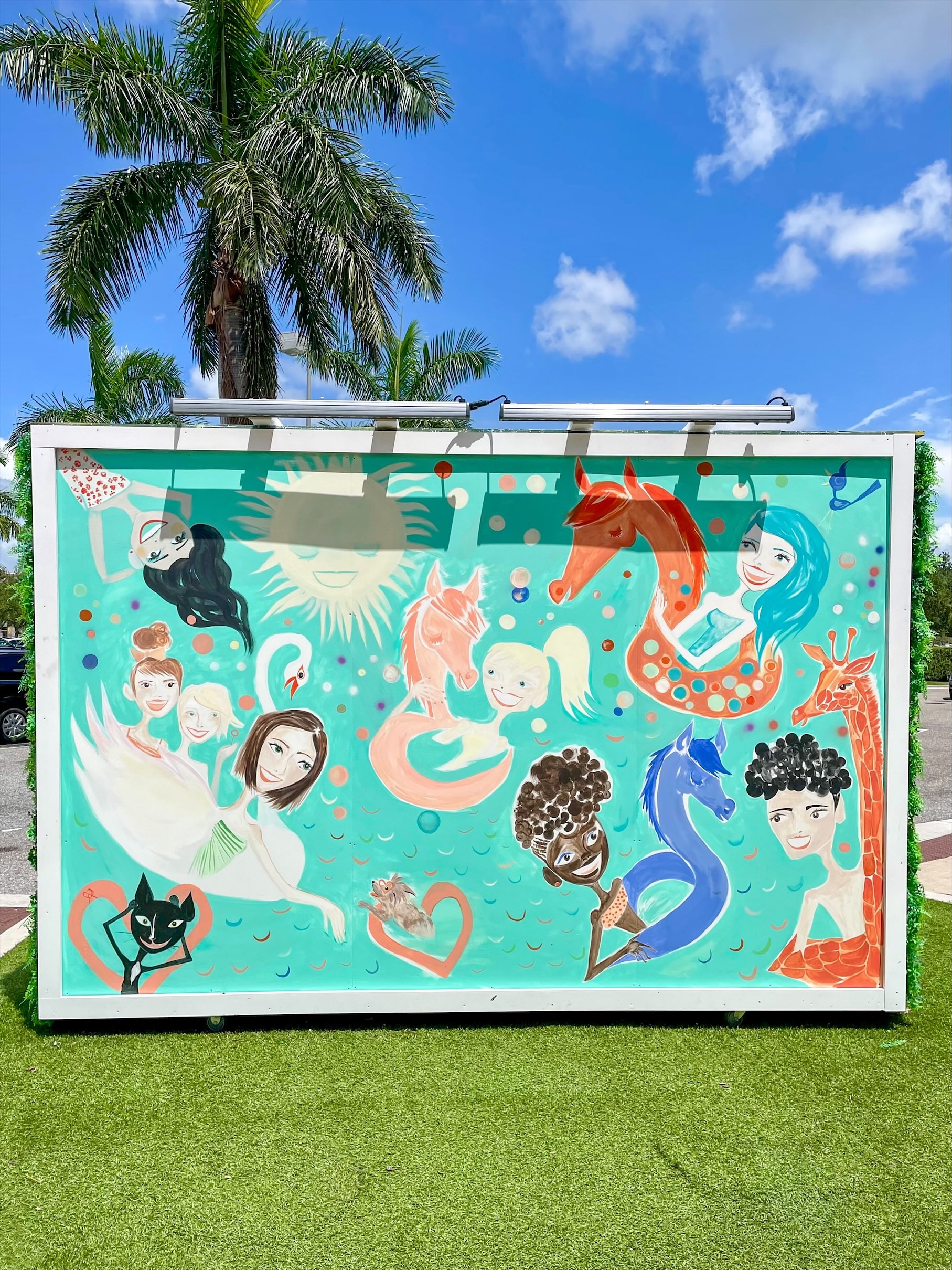 Sarasota Artist Makes A Splash At UTC University Town Center Sarasota